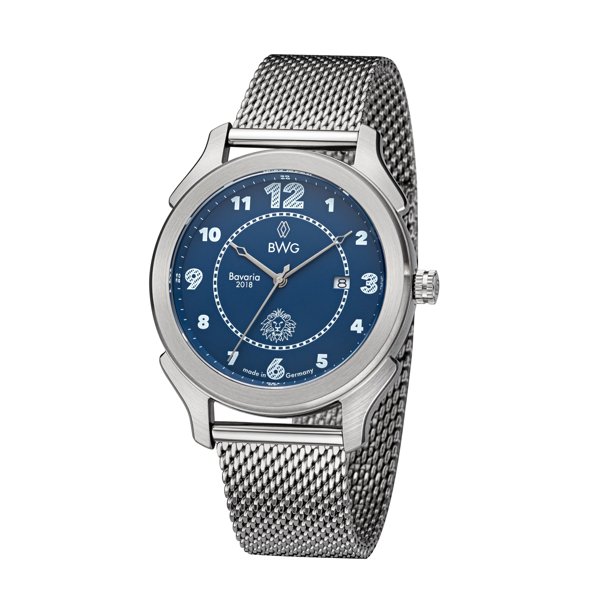 BWG-Bavarian-watch-Bavaria2018-Royal-Bavarian-Blue-steel-mesh-milanese-silver-20mm