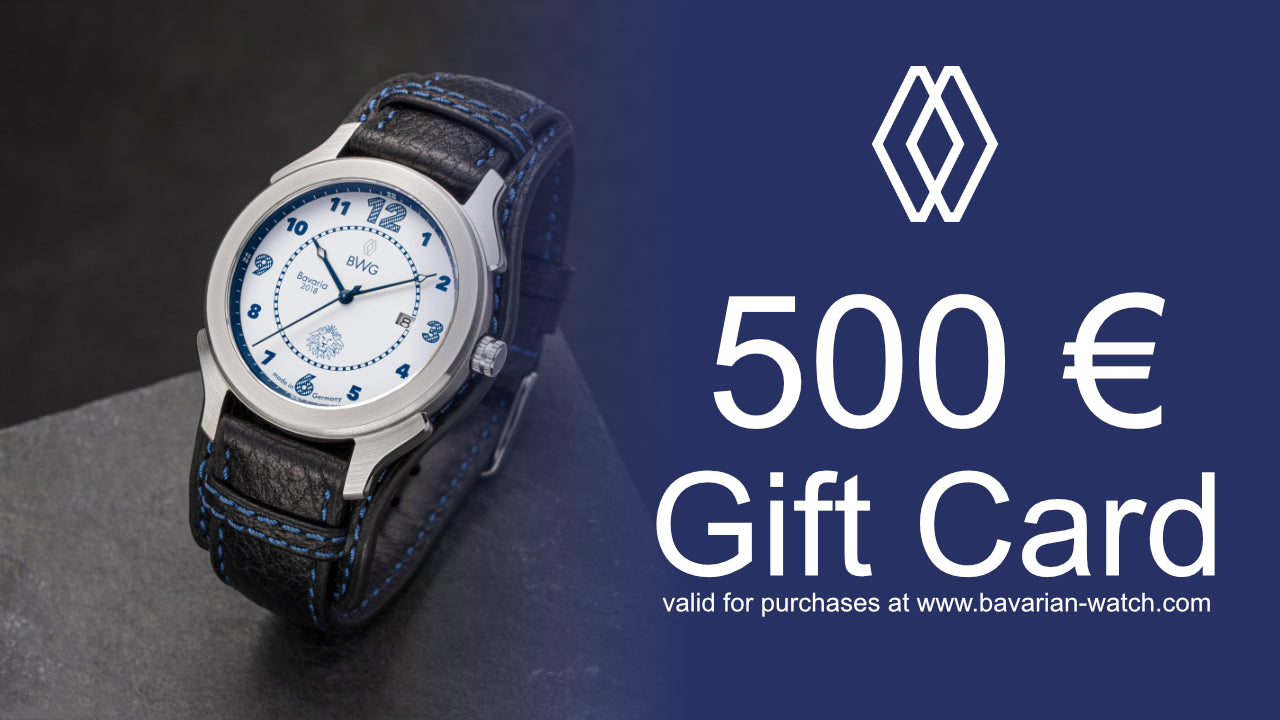 BWG Bavarian Watch gift card.