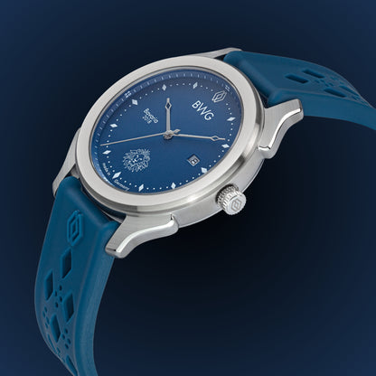 BWG-BAVARIA-GOOD-Design-Award-Premium-Quartz-Watch-Swiss-Ronda-Movement-Royal-Bavarian-Blue-blue-gradient-Silicone-Strap