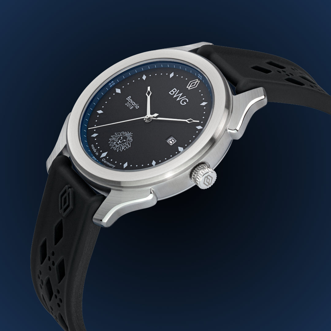 BWG-BAVARIA-GOOD-Design-Award-Premium-Quartz-Watch-Swiss-Ronda_Movement-Black-blue-gradient-Silicone-Strap