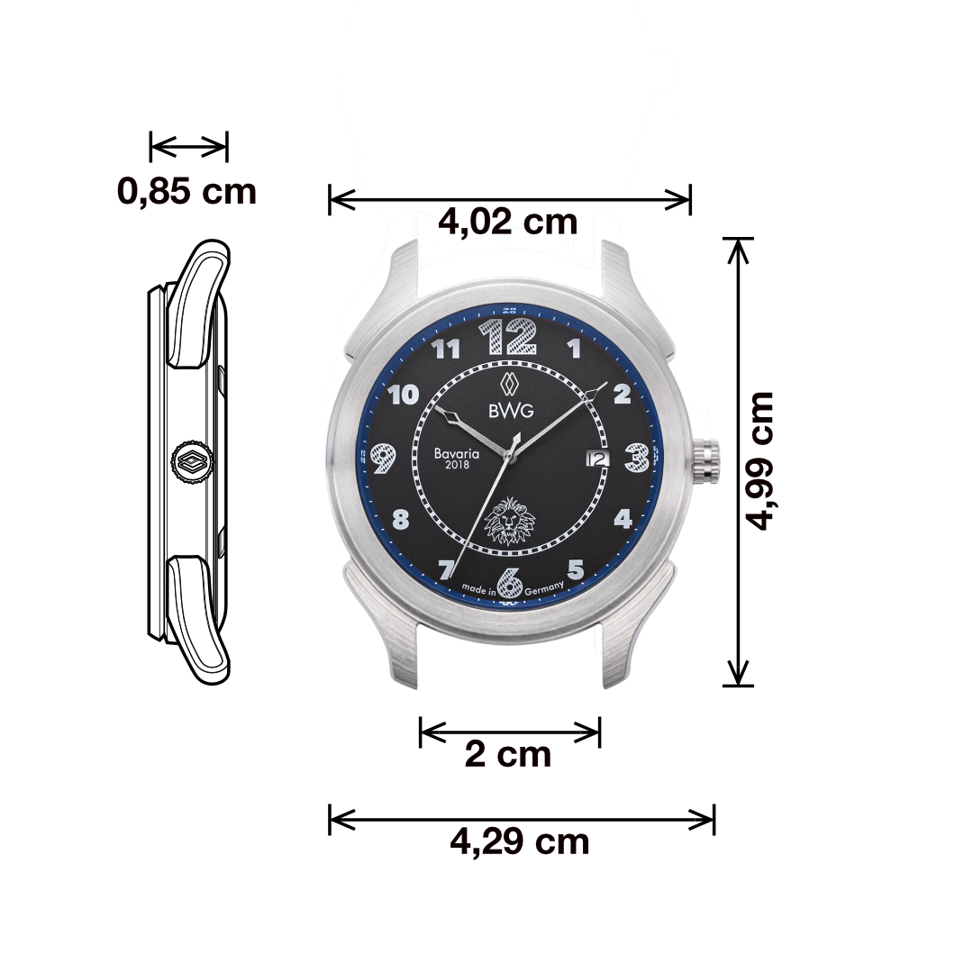 BWG-Bavarian-watch-Bavaria-dimensions-Slate-Black-Sport