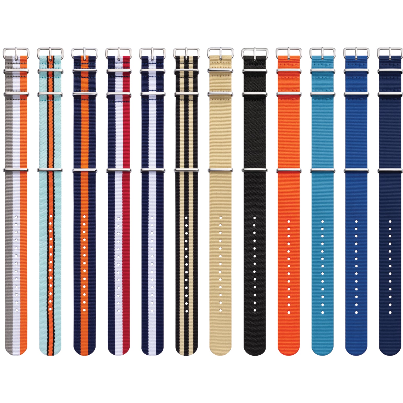 BWG-Bavarian-watch-textile-NATO-strap-all-colours-overview-20mm