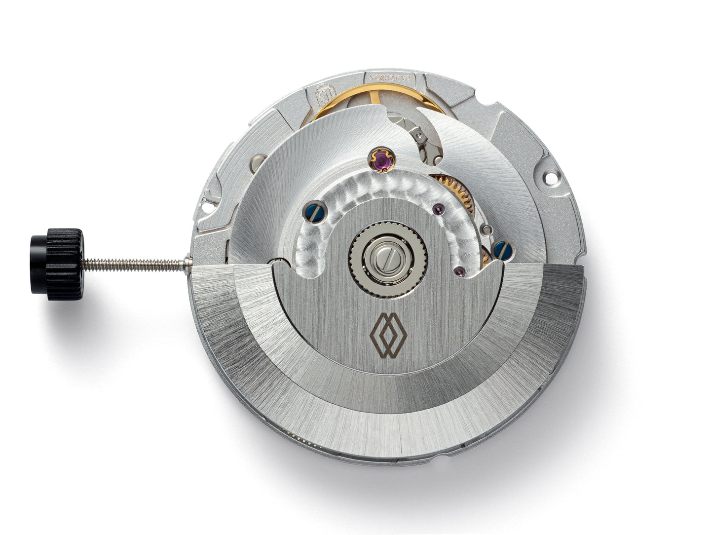 BWG-ISARIA-Automatic-watch-Swiss-Movement-Landeron-L24-manufacture-movement-detail-rotor