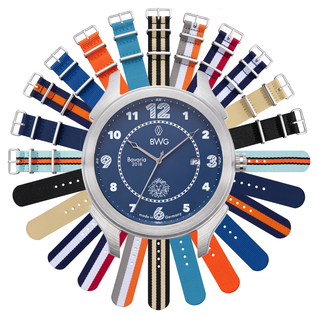 Strap-options-BWG-Bavarian-watch-BAVARIA-Royal-Bavarian-Blue-Sport